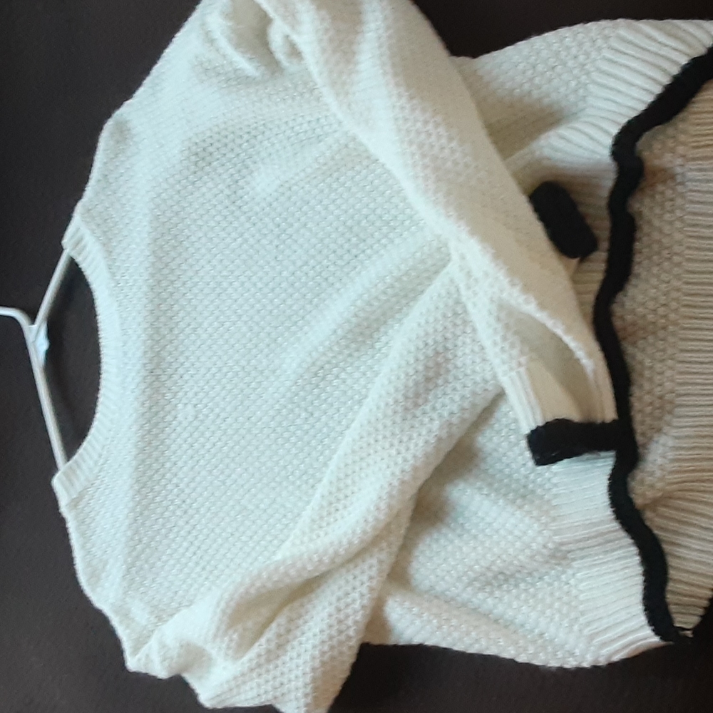 White sweater